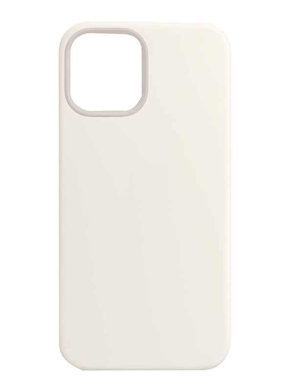 Perfect Apple iPhone 12 Mini Silicone Mobile Phone Case, White