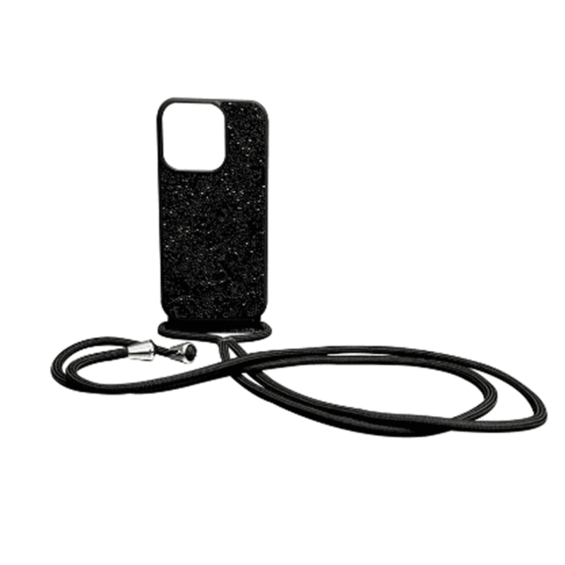 

N/a BLING WORLD ROPE HARD COVER IPHONE 16 PRO BLACK