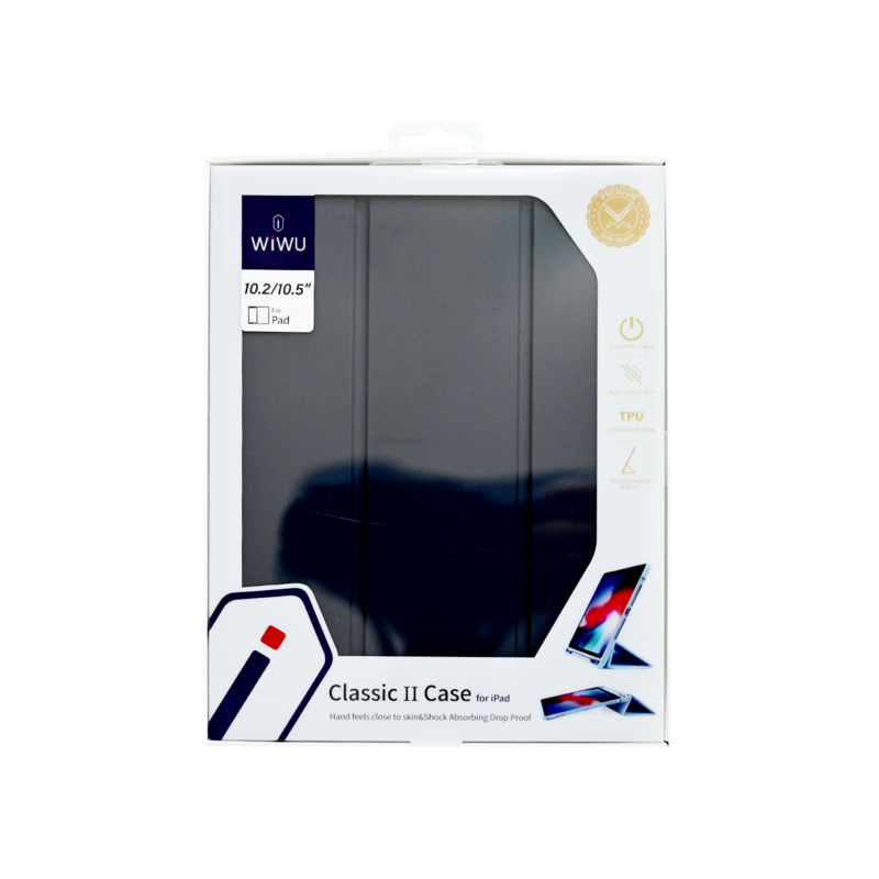 

N/a WIWU CLASSIC II LEATHER CASE IPAD 10.2/10.5 NAVY BLUE