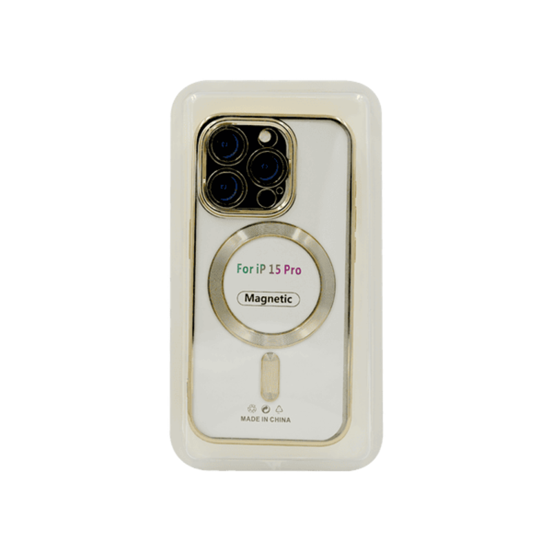 

N/a JCASE MAGSAFE DESIGN CASE IPHONE 15 PRO GOLD