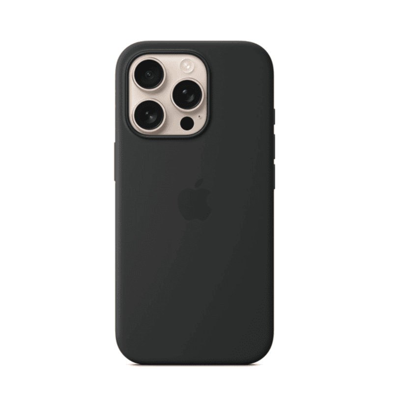 

N/a APPLE IPHONE 16 PRO MAX SILICONE CASE WITH MAGSAFE BLACK