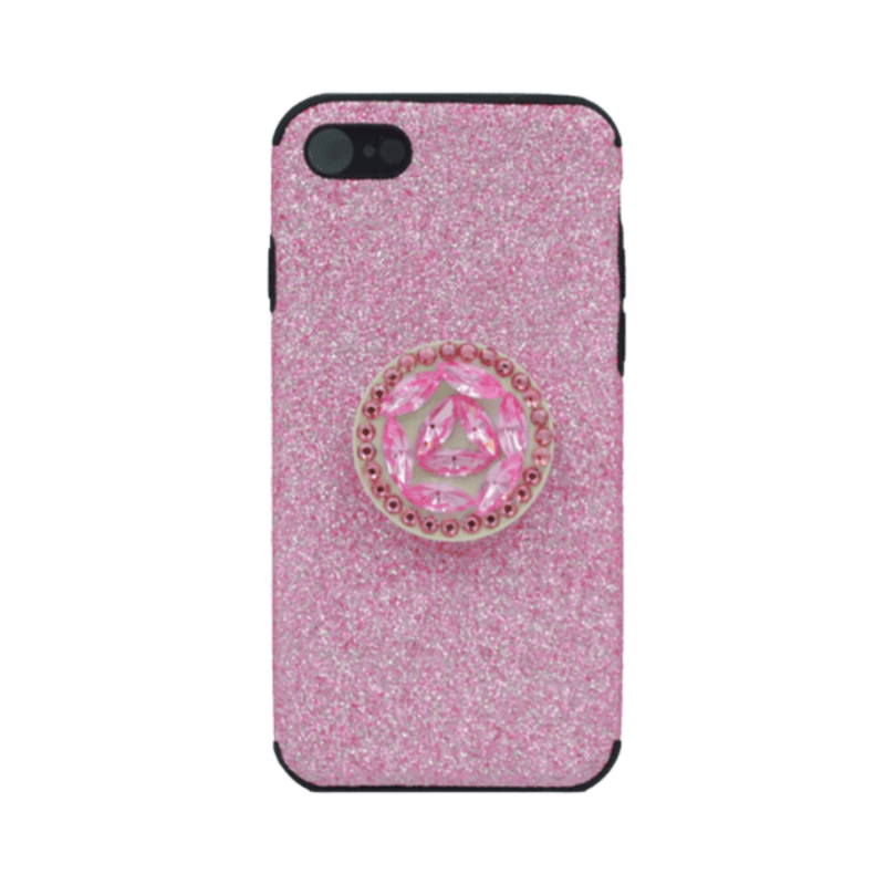 

N/a BLING POP SOCKET CASE IPHONE8 PINK