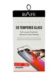 iSafe Apple iPhone 14 Pro Max 5D Tempered Glass Screen Guard, Clear