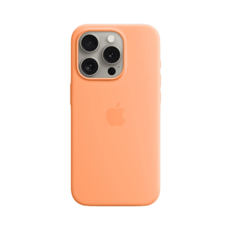 

N/a APPLE IPHONE 15 PRO SILICONE CASE MT1H3ZM/A ORANGE SORBET WITH MAGSAFE