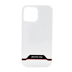 AMG Apple iPhone 13 Pro Amg Hard Case Matte Tpu Rim, Black/Red