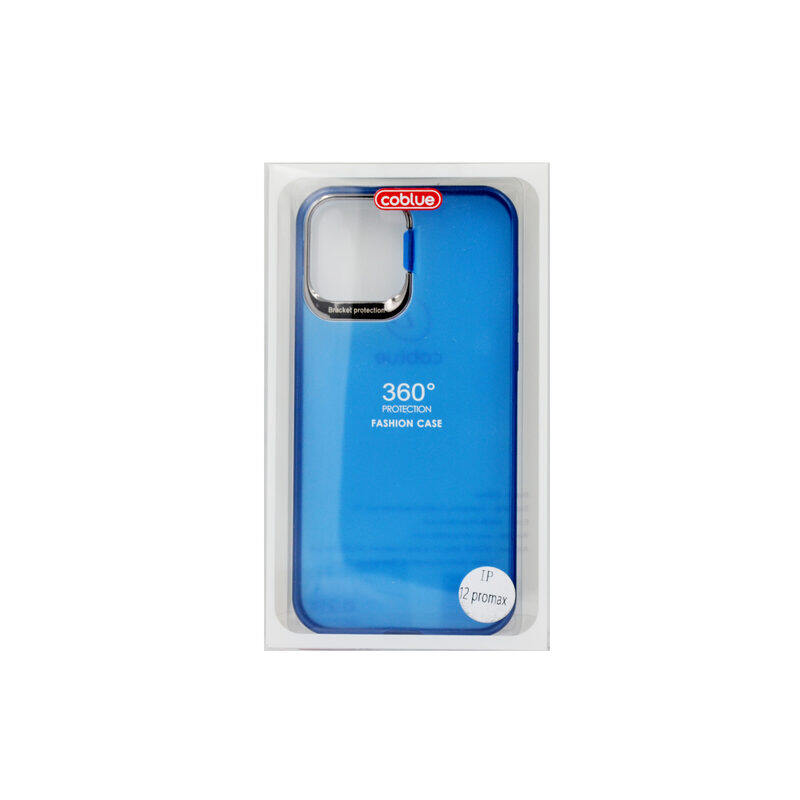 

N/a COBLUE BACK CASE WITH CAMERA STAND CB-K26 FOR IP12 PRO MAX BLUE