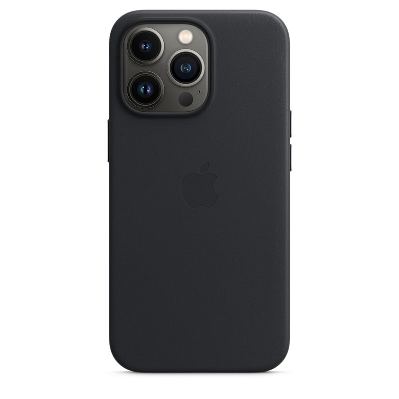 

Apple iPhone 13 Pro Leather Case Original Mm1H3Fe/A Midnight With Magsafe