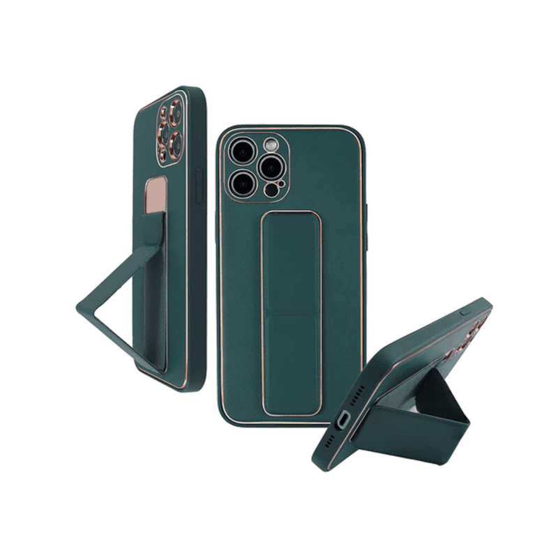 

N/a MY CHOICE LEATHER GRIP CASE IPHONE 13 PRO GREEN