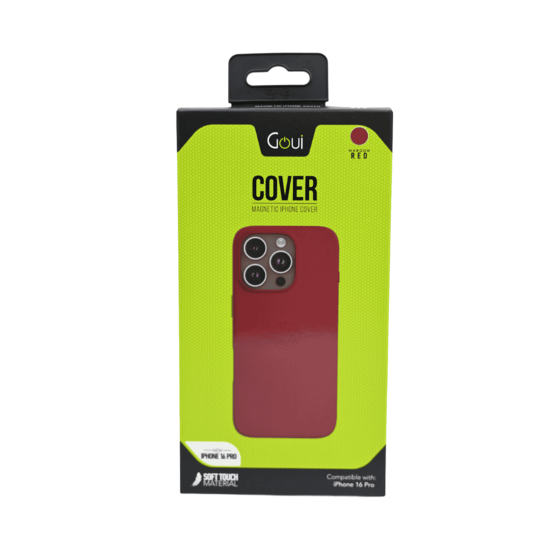 

N/a GOUI MAGNETIC CASE IPHONE 16 PRO MAROON RED