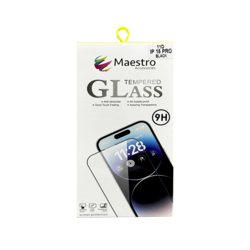 MAESTRO TEMPERED GLASS PROTECTER IPHONE 15 PRO