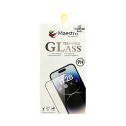 MAESTRO TEMPERED GLASS PROTECTER IPHONE 15 PRO PRO MAX