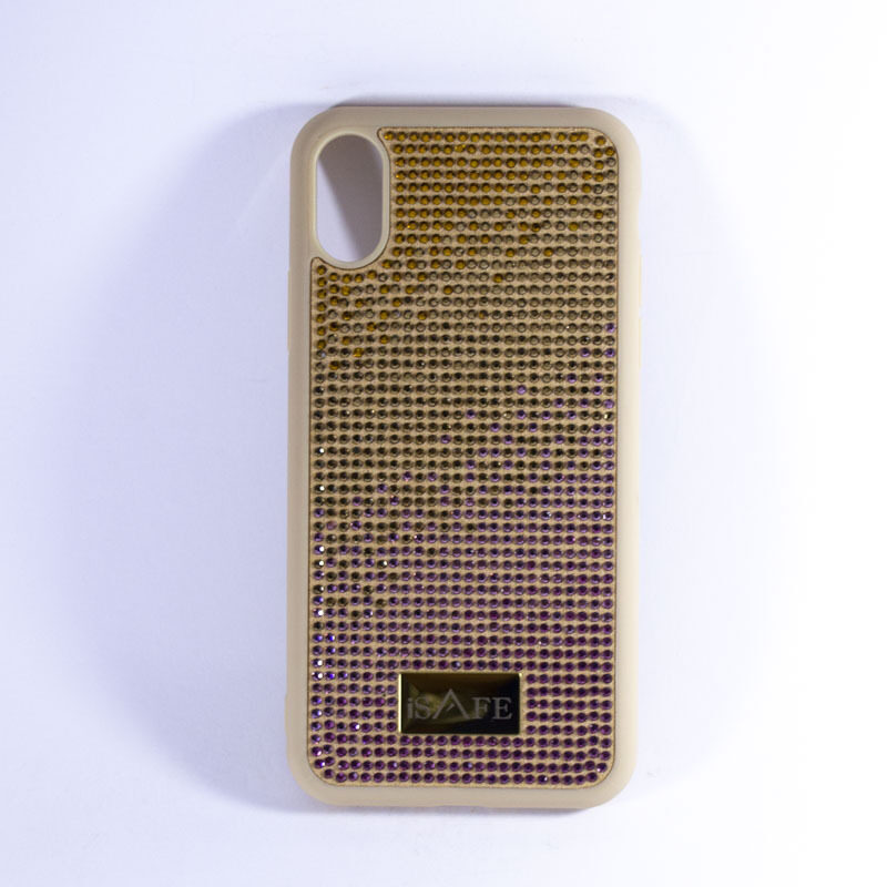 

N/a ISAFE BLING HARD COVER IPHONE XS GOLD