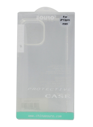 Eouro Apple iPhone 13 Pro Max Silicone Mobile Phone Case, Transparent