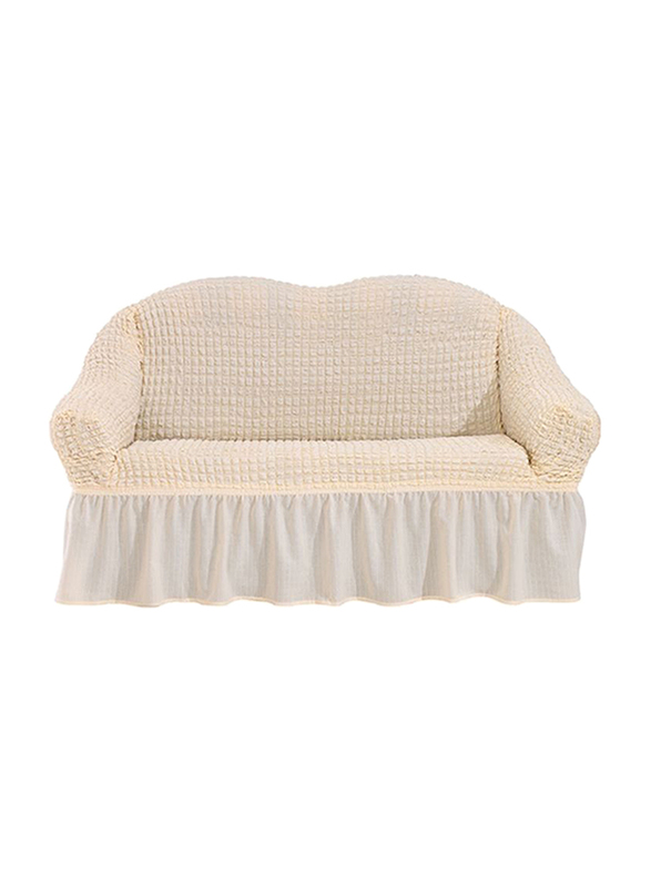 Fabienne Two Seater Sofa Cover, Cream