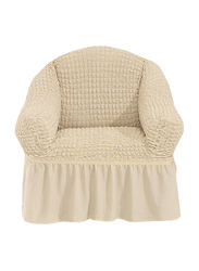 Fabienne One Seater Sofa Cover, Cream