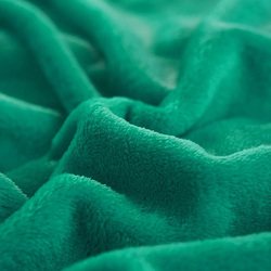 Fabienne Silky Flannel Microfiber Bed Blanket, Single, Green