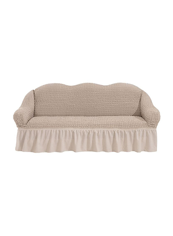 Fabienne Three Seater Sofa Cover, Beige