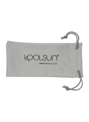 Koolsun Wave Full Rim Sunglasses for Kids, Smoke Lens, 3-10 Years, Aqua Sea