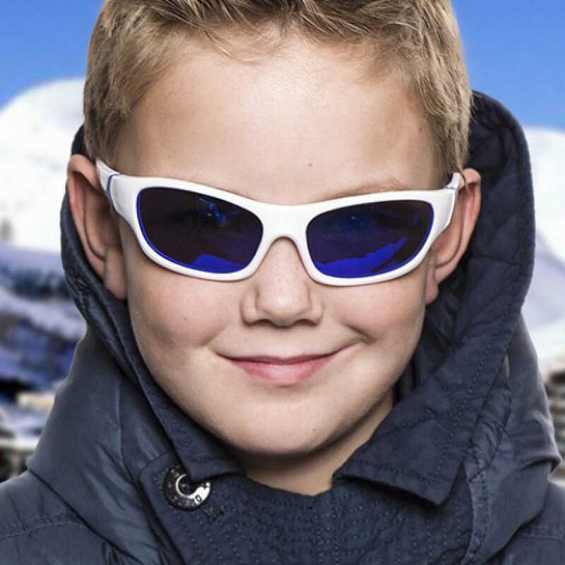كوول سن نظارات شمسية للأولاد, عدسة لون أزرق, 3-8 سنوات, أزرق