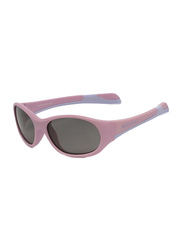 Koolsun Fit Full Rim Sunglasses for Kids, Smoke Lens, 3-6 Years, Pink Lilac Chiffon
