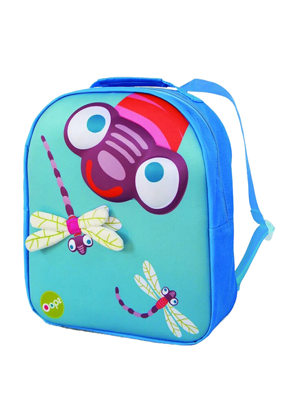 Oops Easy Backpack Bag for Kids, Esme (Dragonfly), Blue