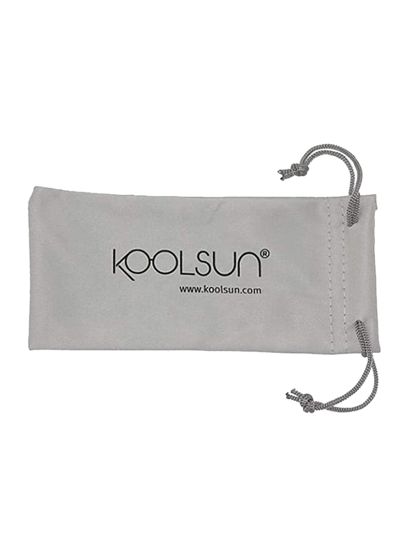 Koolsun Fit Full Rim Sunglasses for Kids, Smoke Lens, 1-3 Years, Navy Spring Bud