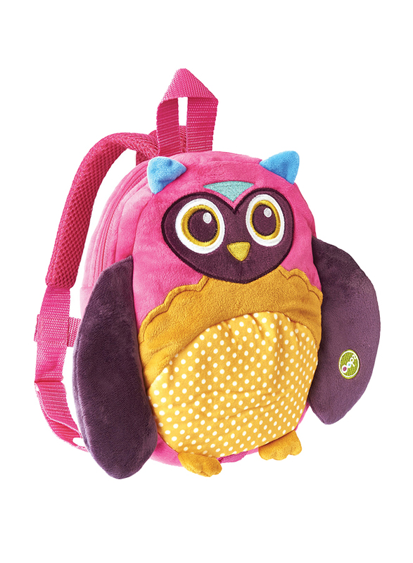 Oops My Harness Friend Backpack Bag for Babies, Owl, Multicolor