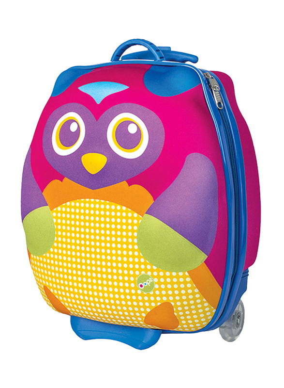Oops Happy Trolley Bags for Babies, Mr. Wu (Owl), Multicolor