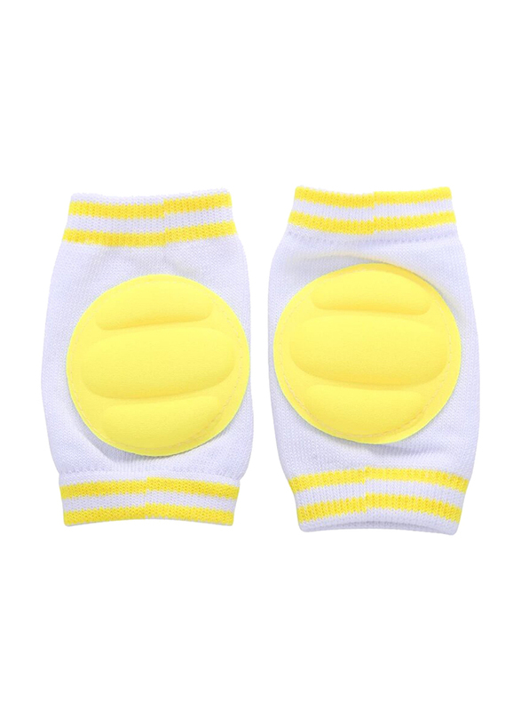 B-Safe Protective Knee Pads Unisex, Cotton, 18-24 Months, Yellow