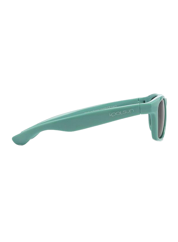 Koolsun Wave Full Rim Sunglasses for Kids, Smoke Lens, 1-5 Years, Aqua Sea