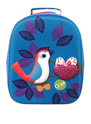 Oops Happy Backpack Bag for Babies, Bird, Blue