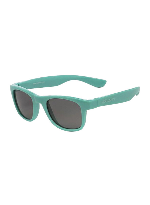 Koolsun Wave Full Rim Sunglasses for Kids, Smoke Lens, 1-5 Years, Aqua Sea