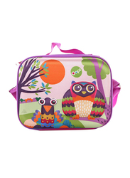 Oops Happy Snack Lunch Bag for Babies, Mr. Wu (Owl), Purple