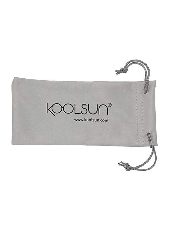 Koolsun Fit Full Rim Sunglasses for Kids, Smoke Lens, 3-6 Years, Navy Spring Bud