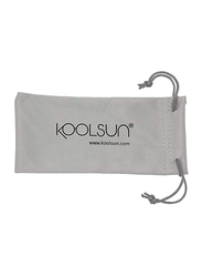 Koolsun Air Full Rim Sunglasses for Kids, Smoke Lens, 1-5 Years, Phantom Black