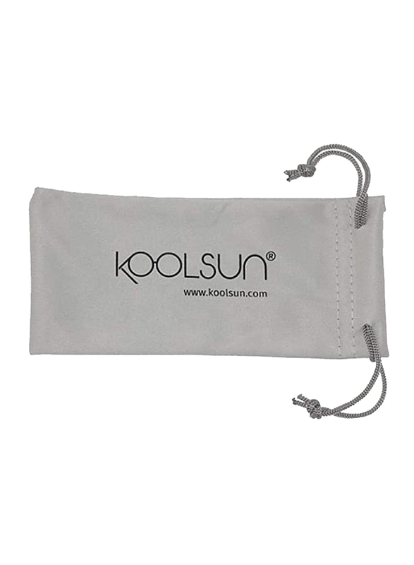 Koolsun Air Full Rim Sunglasses for Kids, Smoke Lens, 3-10 Years, Phantom Black
