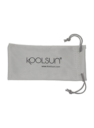 Koolsun Full Rim Air Sunglasses for Girls, Grey Lens, KS-AIBP003, 3-10 years, Blush Pink