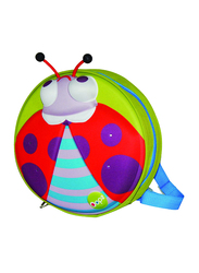 Oops My Starry Backpack Bag for Babies, Lucky (Ladybird), Green
