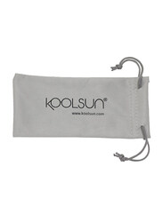 Koolsun Wave Full Rim Sunglasses for Kids, Smoke Lens, 3-10 Years, Matte Black