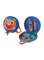 Oops Starry Meal-Set, Bear, Blue/Orange