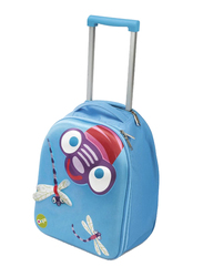 Oops Easy Trolley Bag for Kids, Esme (Dragonfly), Blue