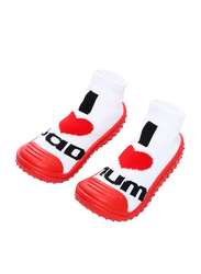 كوول جريب حذاء جوارب أطفال للجنسين, 24-36 شهر,أحمر