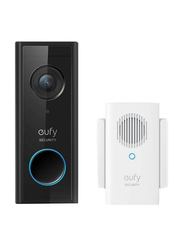 Eufy Security Wi-Fi Video Doorbell Kit, White/Black
