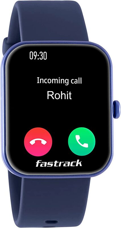 Fastrack Reflex Hello Dark Blue Smart Watch 1.69" HD Display BT calling