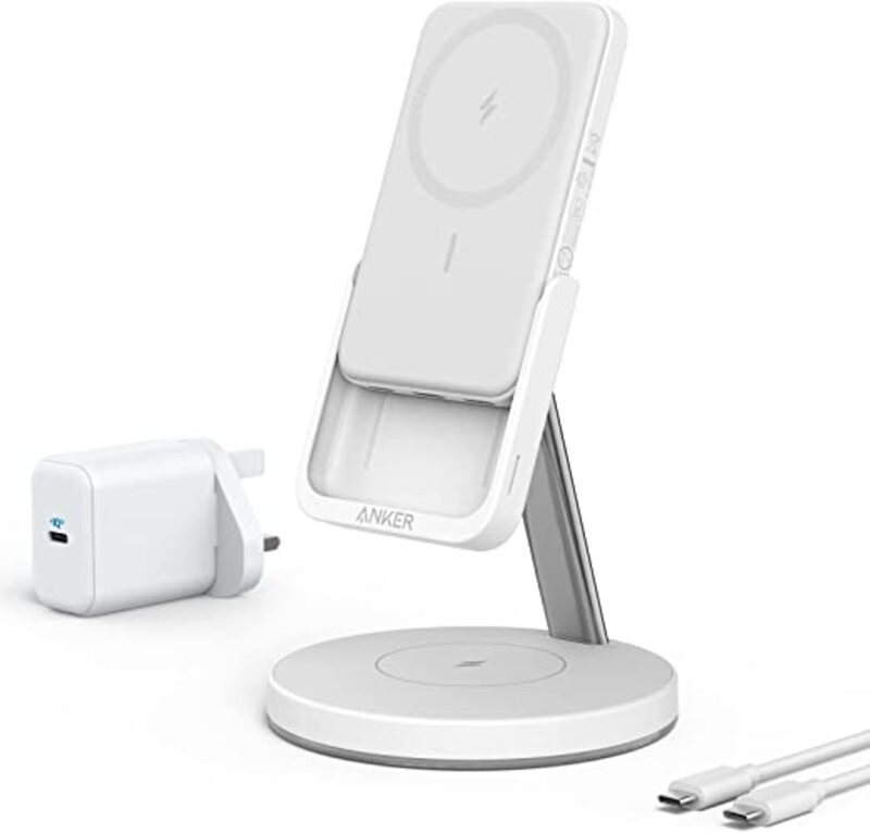 Anker 633 Magnetic Wireless Charger MagGo White