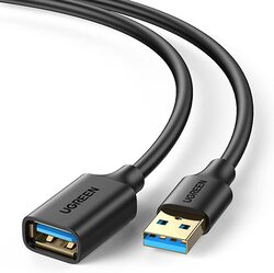 UGREEN USB 3.0 Extension Male Cable 2m Black