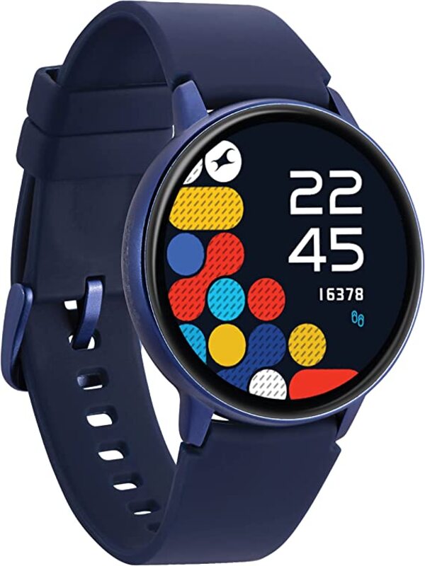 Fastrack Reflex Play Blue Smart Watch 1.3" Amoled Display