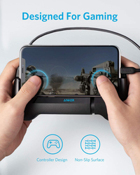 Anker PowerCore Play 6K Mobile Game Controller with 6700mAh Power Bank, Black
