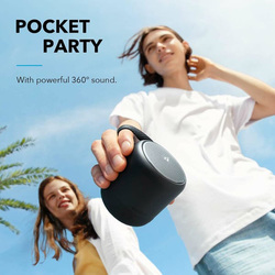 Anker Soundcore Mini 3 Pro IPX7 Waterproof Portable Bluetooth Speaker, Black