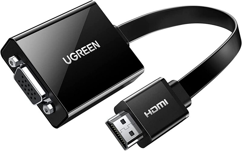UGREEN HDMI to VGA Converter Black- 25m
